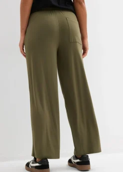 Mujer bonprix bonprix Pantalón de punto de mezcla de viscosa fluida