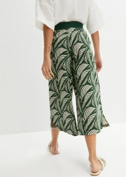 Mujer bonprix bonprix Pantalón de punto de mezcla de viscosa sostenible