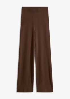 Mujer bonprix bonprix Pantalón de punto de mezcla de viscosa suave