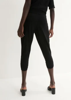 Mujer bonprix bonprix Pantalón de punto de mezcla de algodón