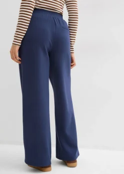 Mujer bonprix bonprix Pantalón de punto de neopreno con pinzas
