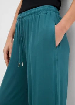 Mujer bonprix bonprix Pantalón de punto de viscosa fluida