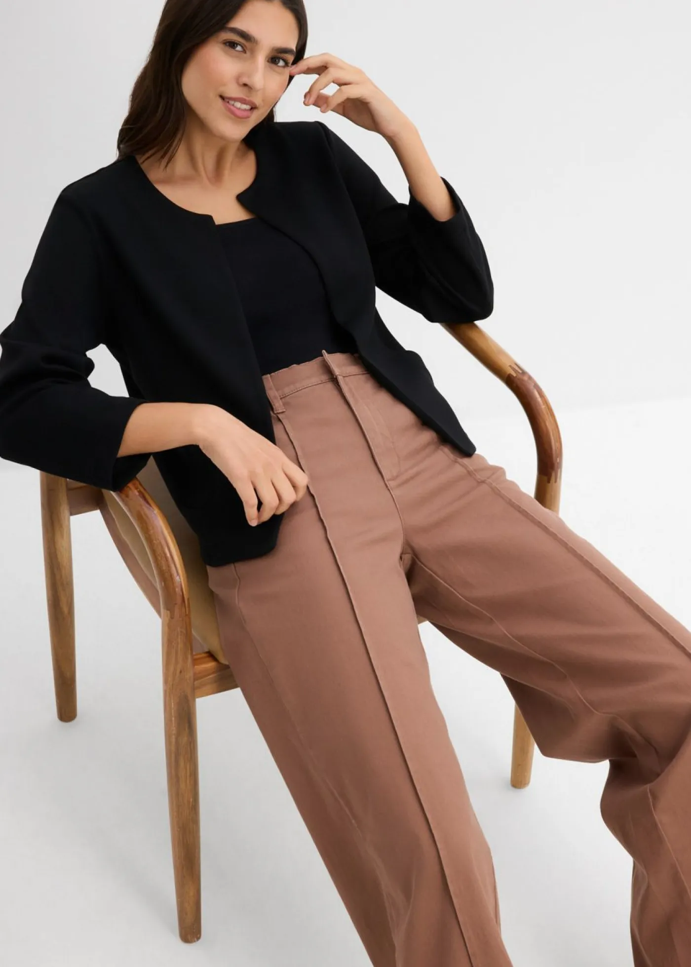 Mujer bonprix bonprix Pantalón de sarga