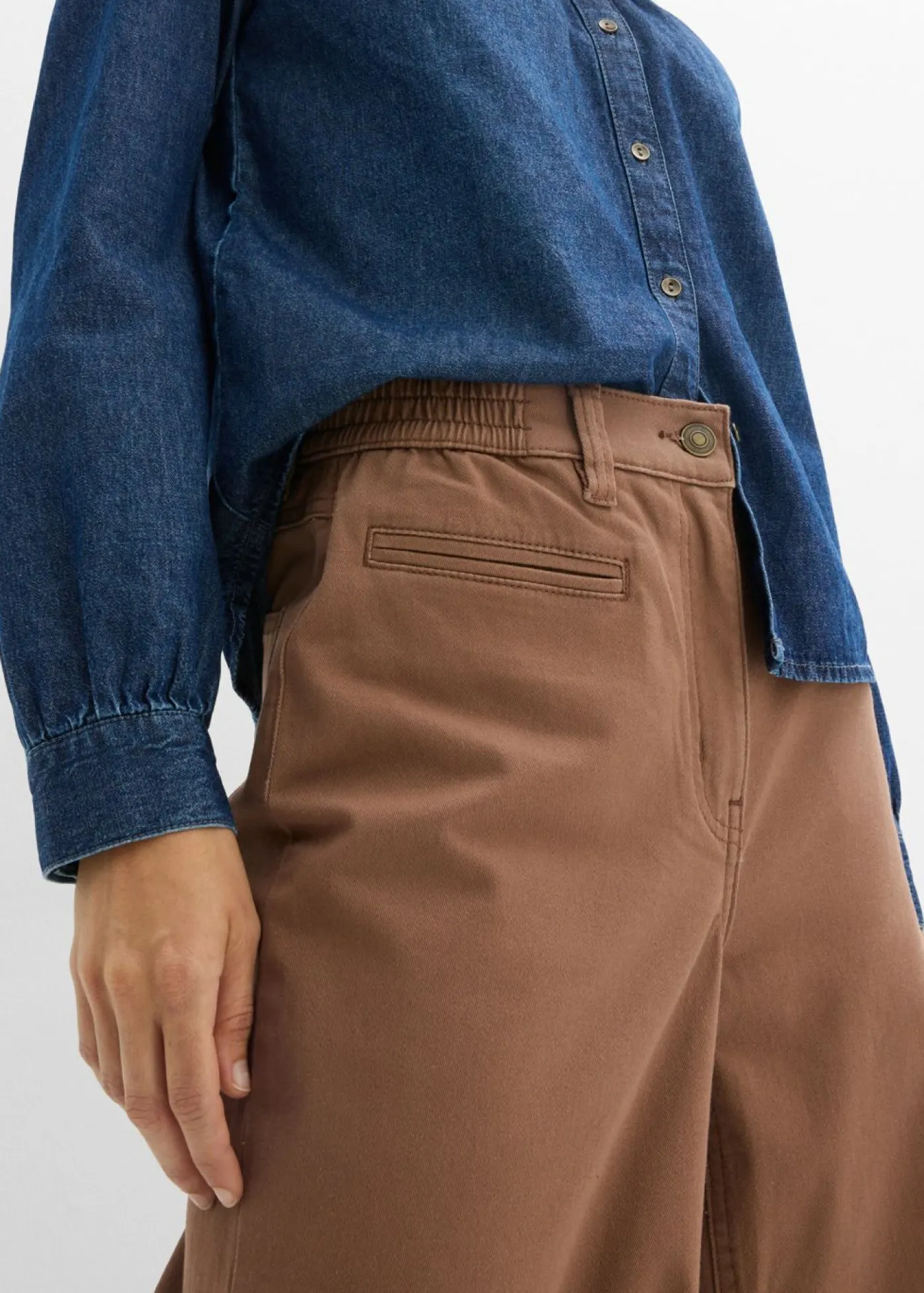 Mujer bonprix bonprix Pantalón de sarga