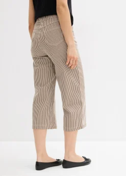 Mujer bonprix bonprix Pantalón de sarga con cintura cómoda
