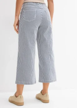 Mujer bonprix bonprix Pantalón de sarga con cintura cómoda