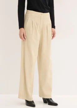 Mujer bonprix bonprix Pantalón de sarga de algodón puro