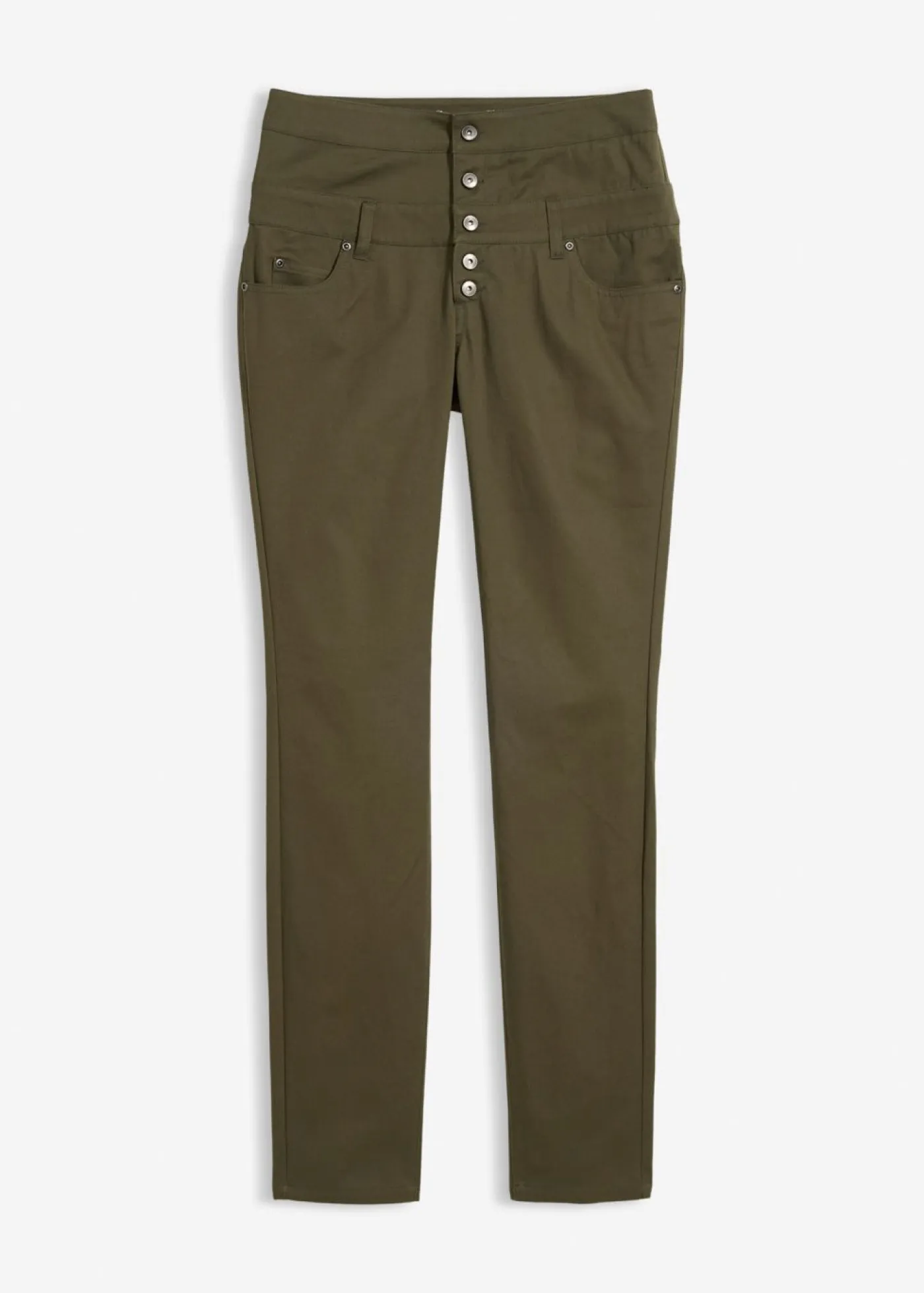 Mujer bonprix bonprix Pantalón de sarga elástica