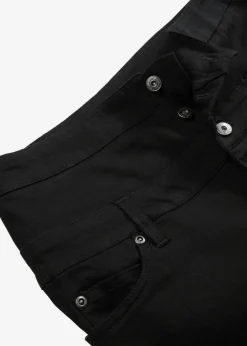 bonprix bonprix Pantalones|Novedades>Pantalón de sarga elástica Negro