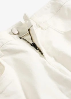 Mujer bonprix bonprix Pantalón de sarga en mezcla de algodón elástico