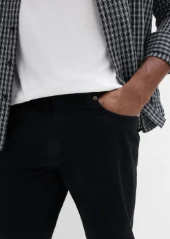 Hombre bonprix bonprix Pantalón de sarga regular fit de algodón orgánico, straight