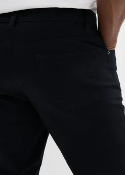 Hombre bonprix bonprix Pantalón de sarga regular fit de algodón orgánico, straight