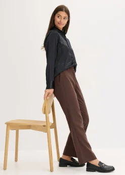 Mujer bonprix bonprix Pantalón de traje con aberturas