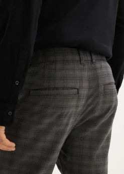 Hombre bonprix bonprix Pantalón de traje elástico, con cintura elástica, regular fit
