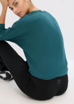 Mujer bonprix bonprix Pantalón deportivo con bolsillos y material de secado rápido