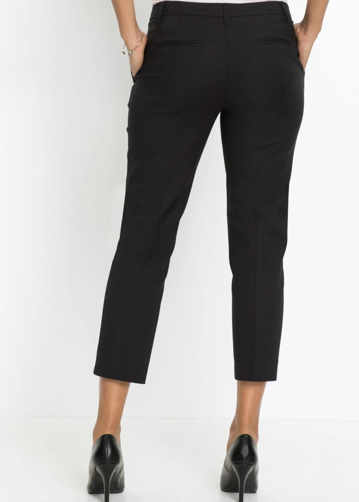 Mujer bonprix bonprix Pantalón ejecutivo de largo capri