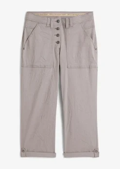 bonprix bonprix Pantalones>Pantalón elástico Gris