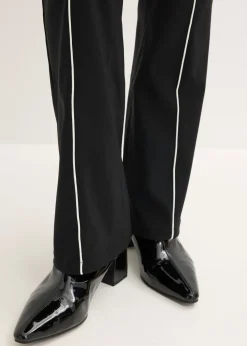 Mujer bonprix bonprix Pantalón elástico acampanado de bengalina