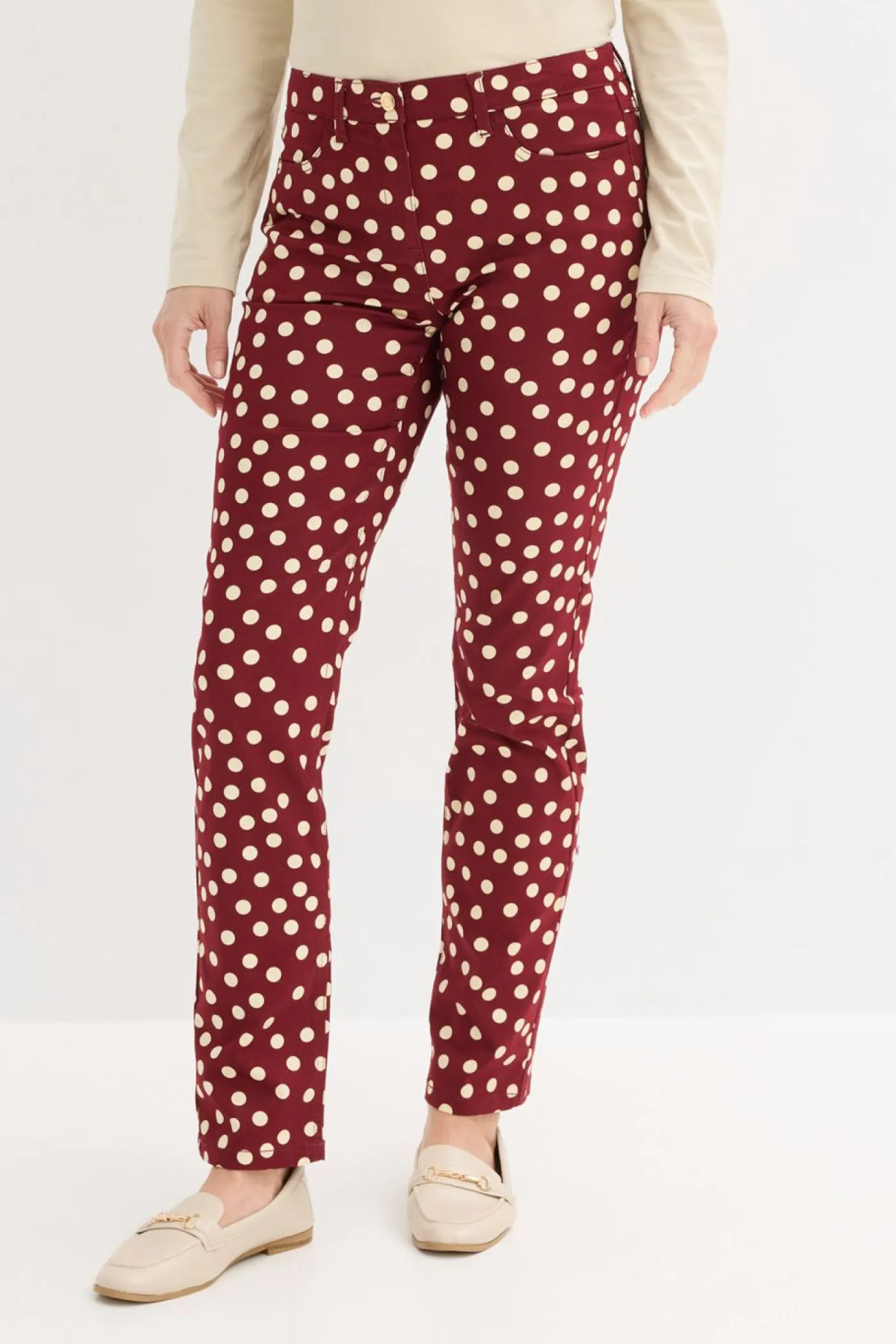 Mujer bonprix bonprix Pantalón elástico 5 bolsillos