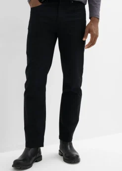 Hombre bonprix bonprix Pantalón elástico, classic fit, straight