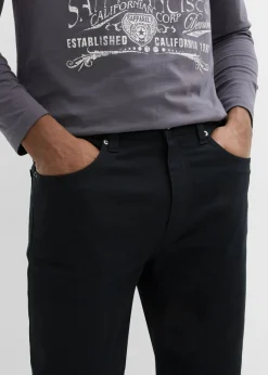 Hombre bonprix bonprix Pantalón elástico, classic fit, straight