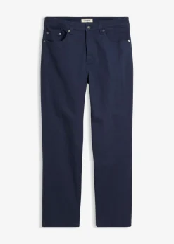 bonprix bonprix Pantalones>Pantalón elástico, classic fit, straight Azul marino