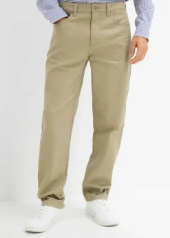Hombre bonprix bonprix Pantalón elástico, classic fit, straight