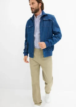 Hombre bonprix bonprix Pantalón elástico, classic fit, straight