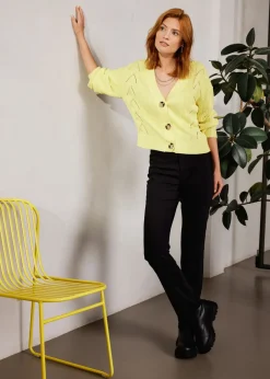 Mujer bonprix bonprix Pantalón elástico con cinturón