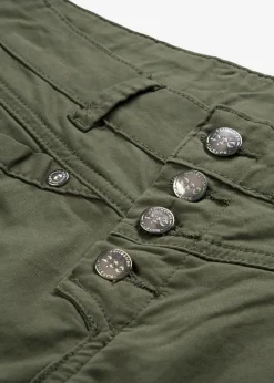 Mujer bonprix bonprix Pantalón elástico con efecto arrugado