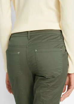Mujer bonprix bonprix Pantalón elástico con efecto arrugado