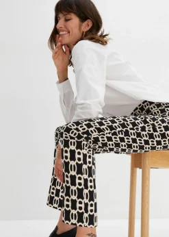 Mujer bonprix bonprix Pantalón elástico de bengalina