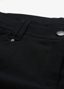 Mujer bonprix bonprix Pantalón elástico de bengalina con cintura cómoda de corte recto