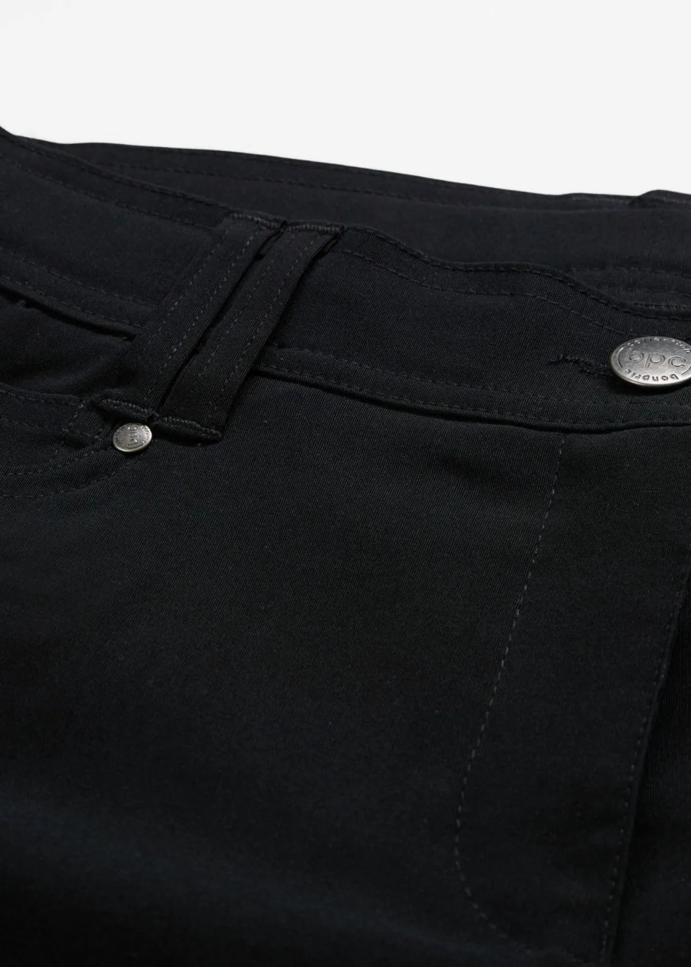 Mujer bonprix bonprix Pantalón elástico de bengalina con cintura cómoda de corte recto