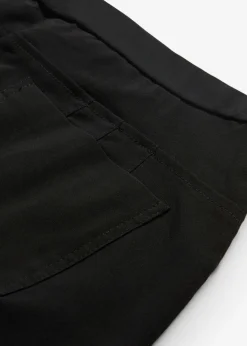 bonprix bonprix Tallas Pequeñas>Pantalón elástico de bengalina Negro