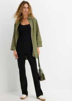 Mujer bonprix bonprix Pantalón elástico de bengalina, bootcut