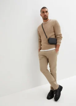 Hombre bonprix bonprix Pantalón elástico de corte recto y ajustado