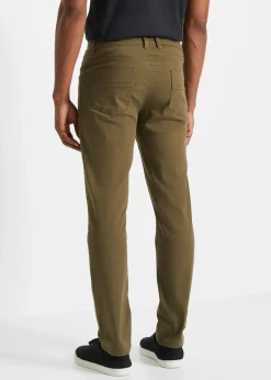 Hombre bonprix bonprix Pantalón elástico de corte regular y recto