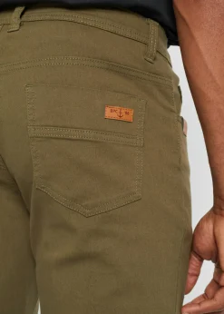 Hombre bonprix bonprix Pantalón elástico de corte regular y recto