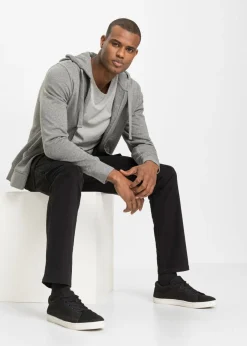 Hombre bonprix bonprix Pantalón elásticos, slim fit, con bolsillos cargo, straight