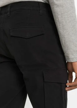 Hombre bonprix bonprix Pantalón elásticos, slim fit, con bolsillos cargo, straight
