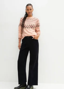 Mujer bonprix bonprix Pantalón estilo Marlene de pana