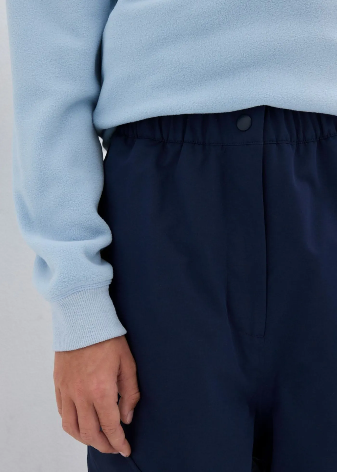 bonprix bonprix Ropa 9 A 16 Años·Pantalones|Ropa 9 A 16 Años·Chaquetas Y Ropa Outdoor>Pantalón funcional impermeable tipo cargo con forro cálido Azul marino