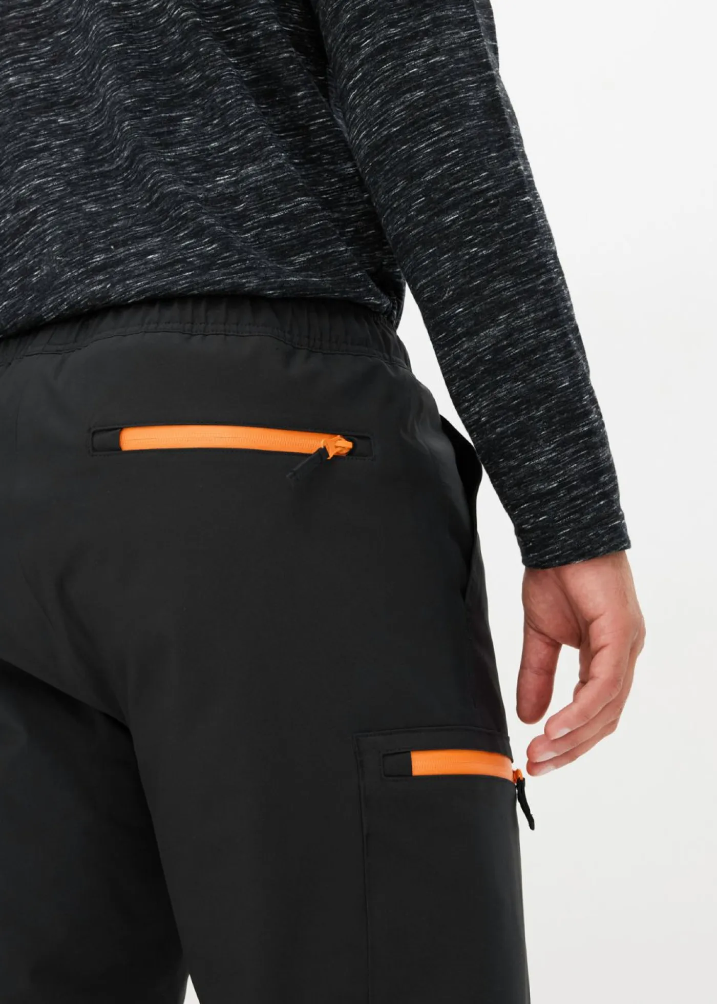 bonprix bonprix Ropa Térmica|Outdoor>Pantalón funcional tipo cargo, impermeable, con forro cálido, relaxed fit Negro