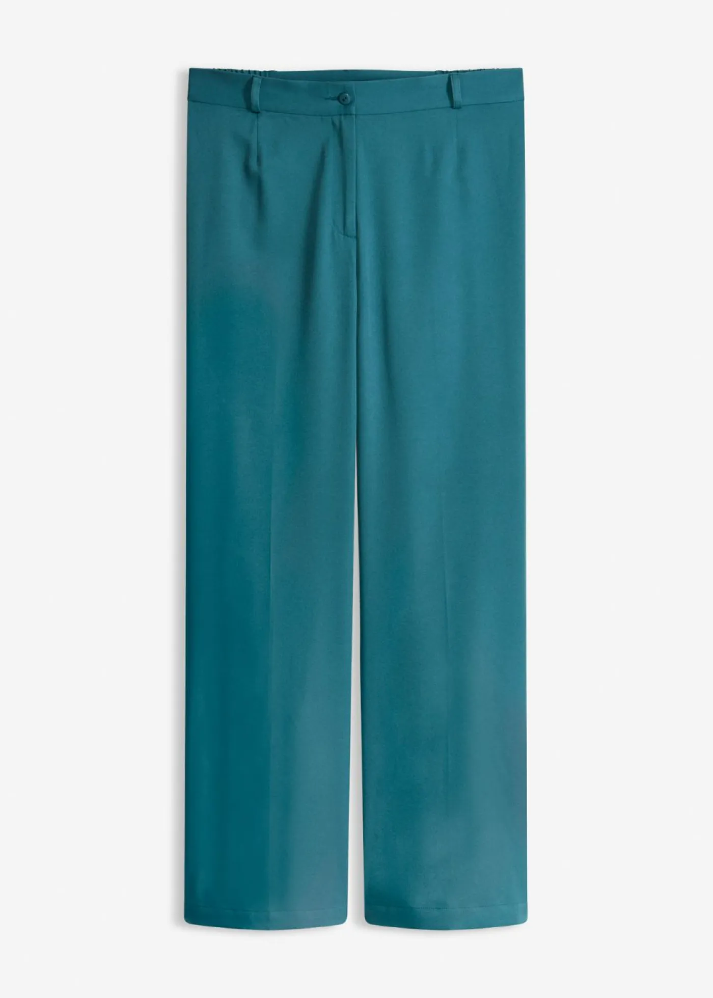 bonprix bonprix Tallas Pequeñas>Pantalón Marlene con cinturilla cómoda verde pimiento