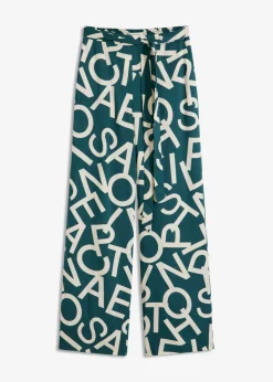 Mujer bonprix bonprix Pantalón Marlene con cinturón