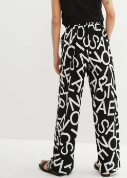 Mujer bonprix bonprix Pantalón Marlene con cinturón