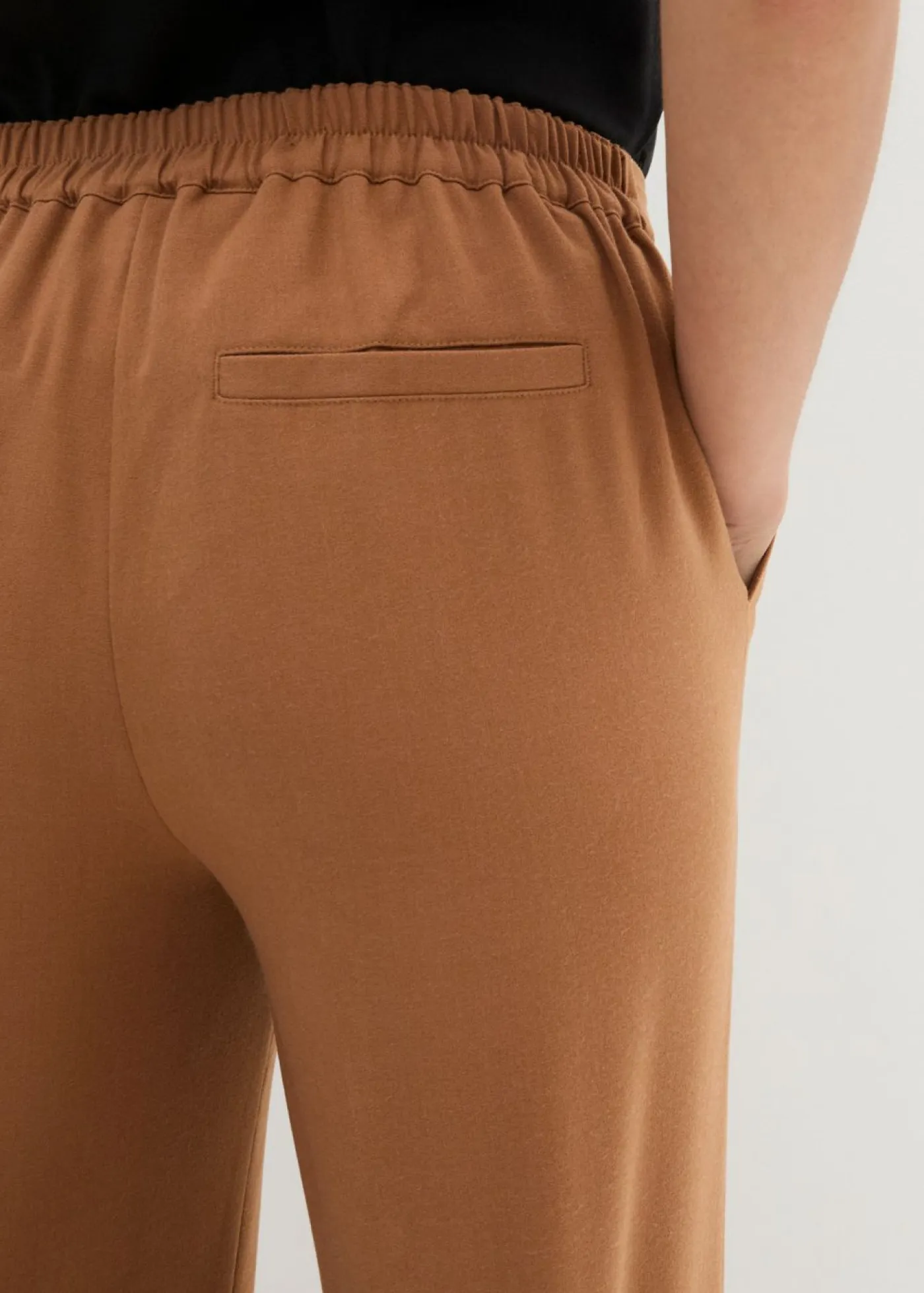Mujer bonprix bonprix Pantalón Marlene con cinturón decorativo