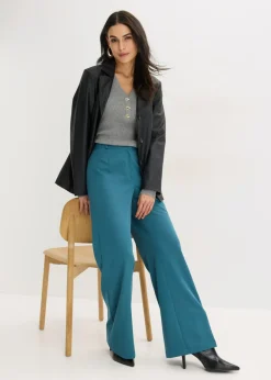 Mujer bonprix bonprix Pantalón Marlene con cinturilla cómoda