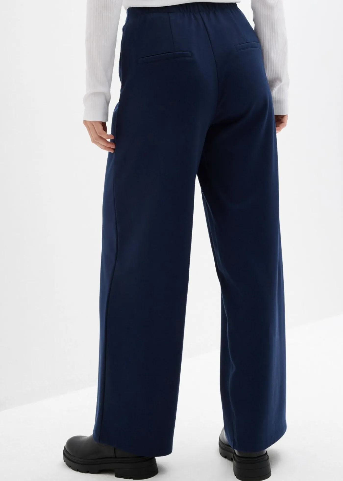 Mujer bonprix bonprix Pantalón Marlene de cómodo tejido Punto di Roma